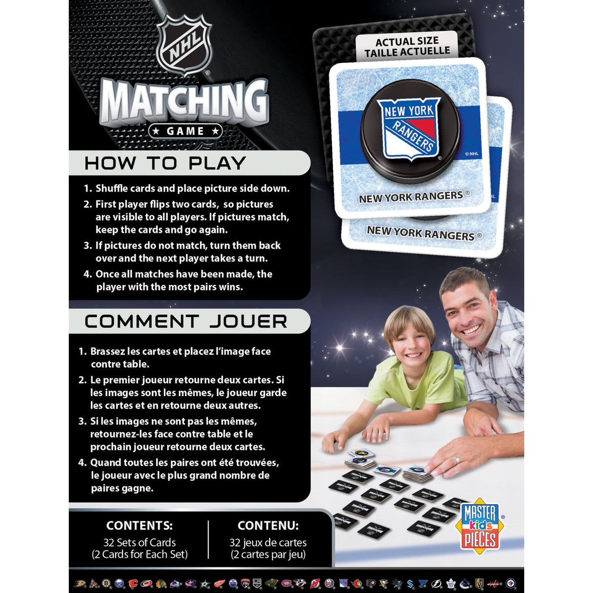 NHL - League Matching Game