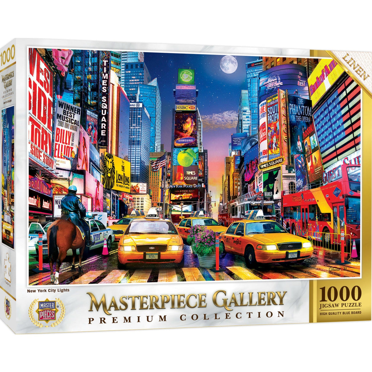 Masterpiece Gallery - New York City Lights 1000 Piece Jigsaw Puzzle