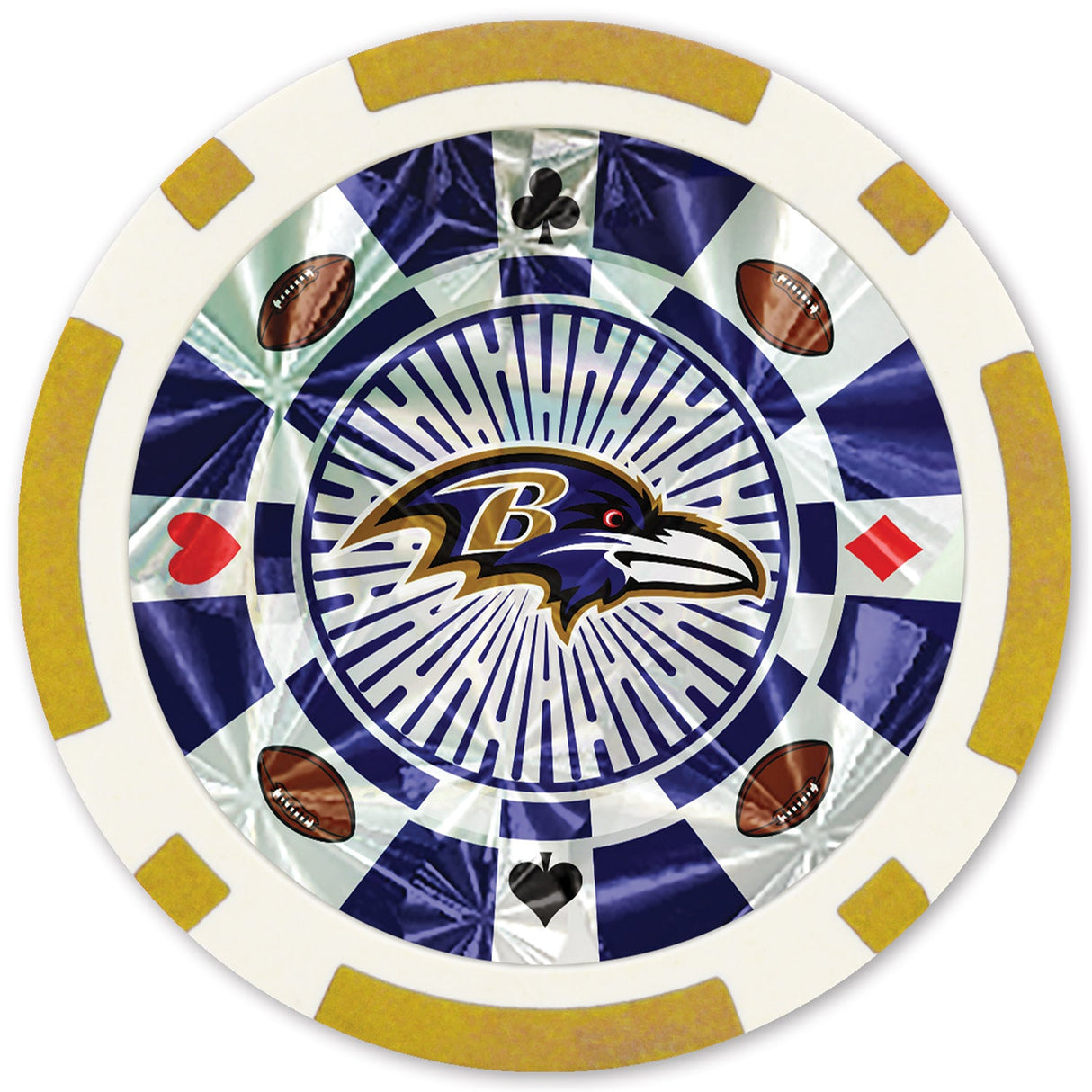 Baltimore Ravens 20 Piece Poker Chips