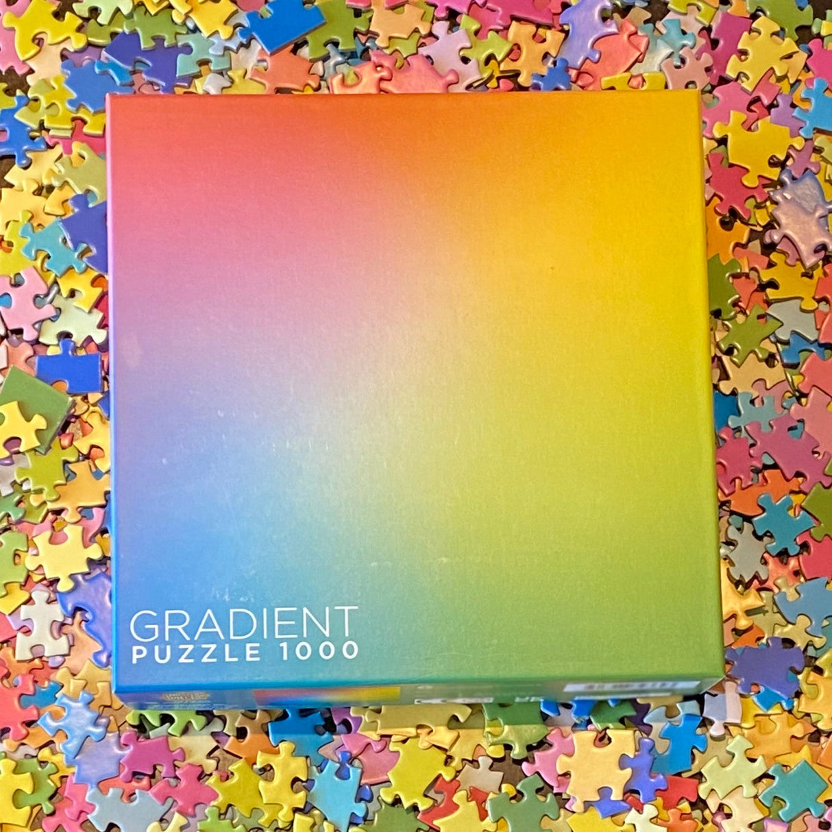 Rainbow Gradient 1000 Piece Jigsaw Puzzle