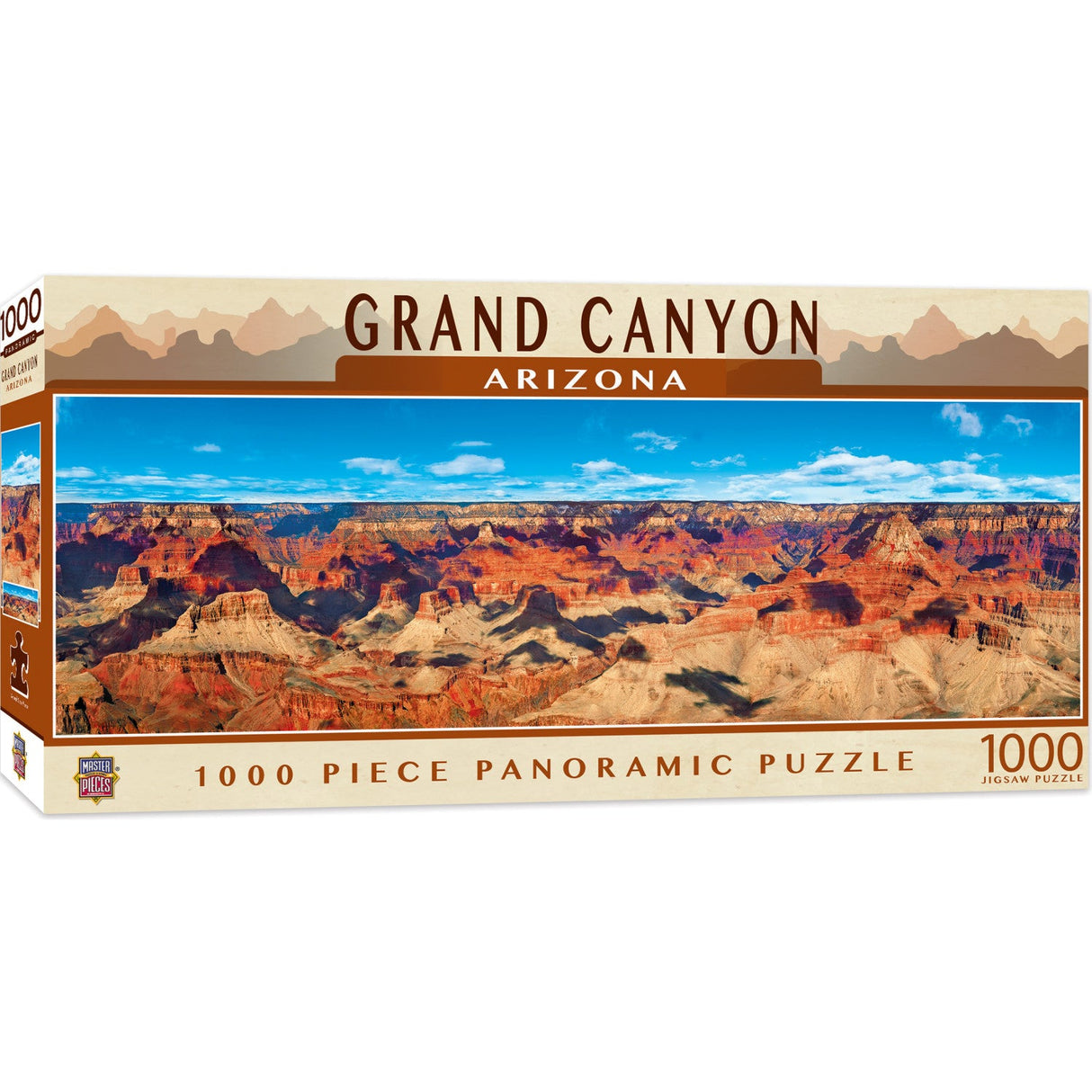 Grand Canyon, Arizona 1000 Piece Panoramic Jigsaw Puzzle