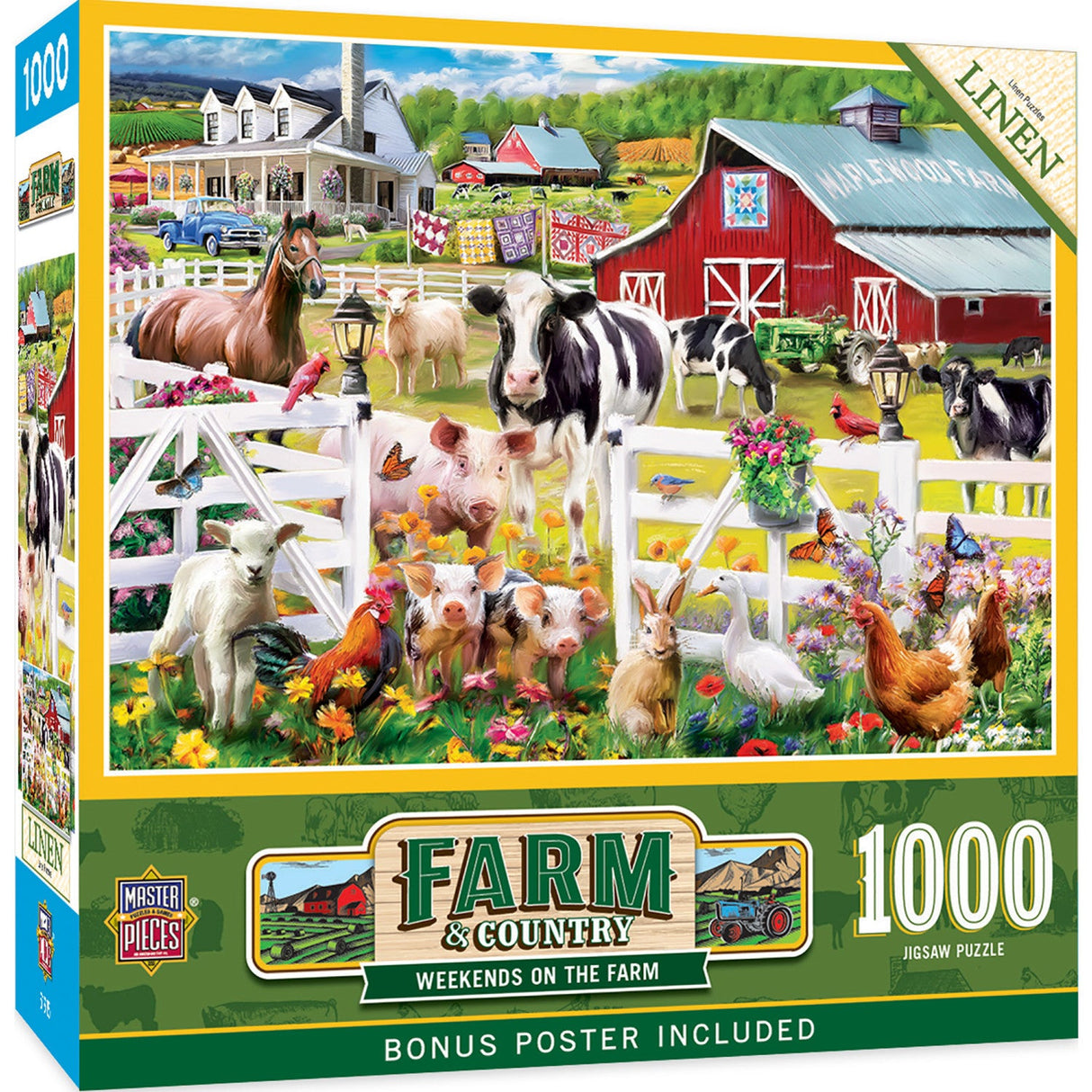 Farm & Country - Weekends On the Farm 1000 Piece Jigsaw Puzzle