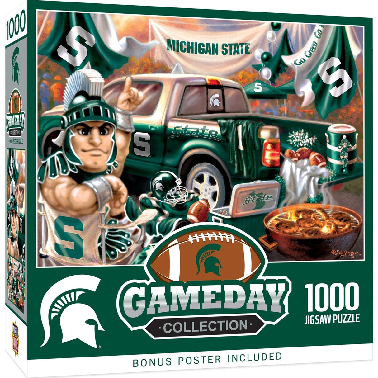 Michigan State Spartans - Gameday 1000 Piece Jigsaw Puzzle