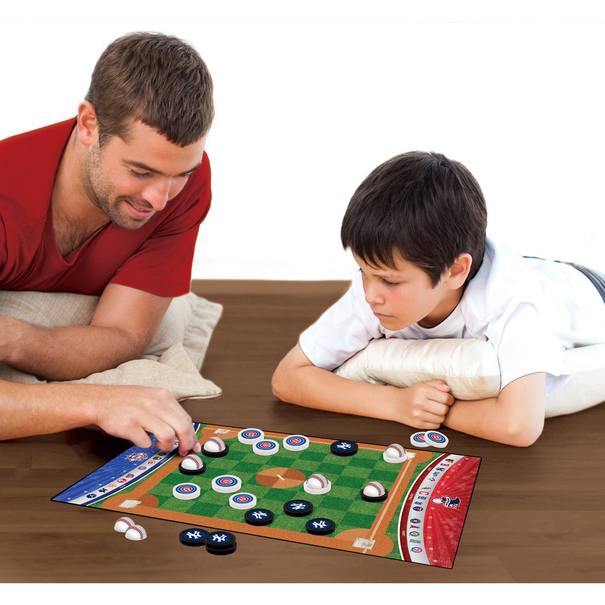 MLB - League Checkers Board Game