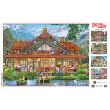 Inside Out - Camping Lodge 1000 Piece Jigsaw Puzzle