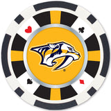 Nashville Predators 100 Piece Poker Chips