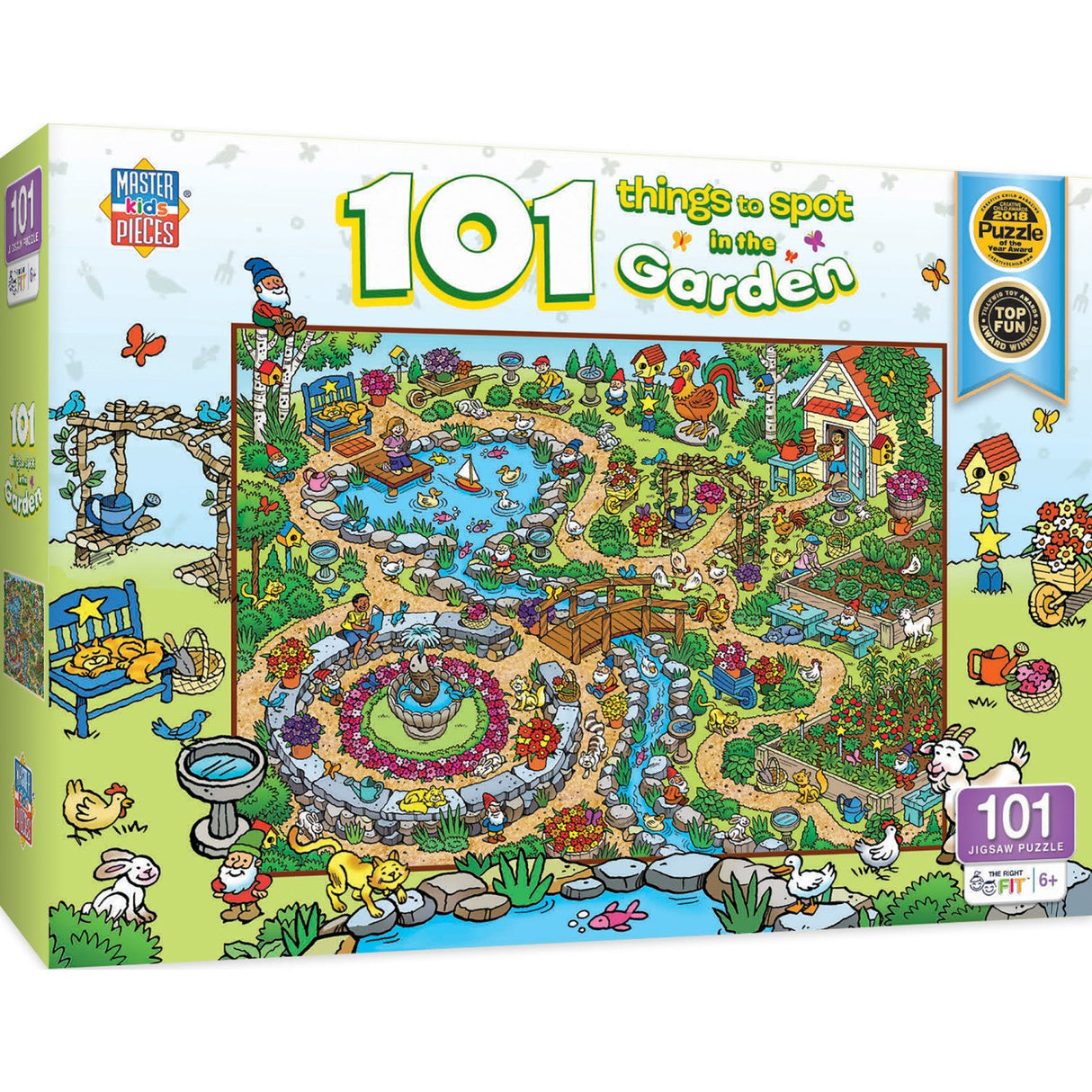 101 Things to Spot in the Garden - 101 Piece Jigsaw Puzzle