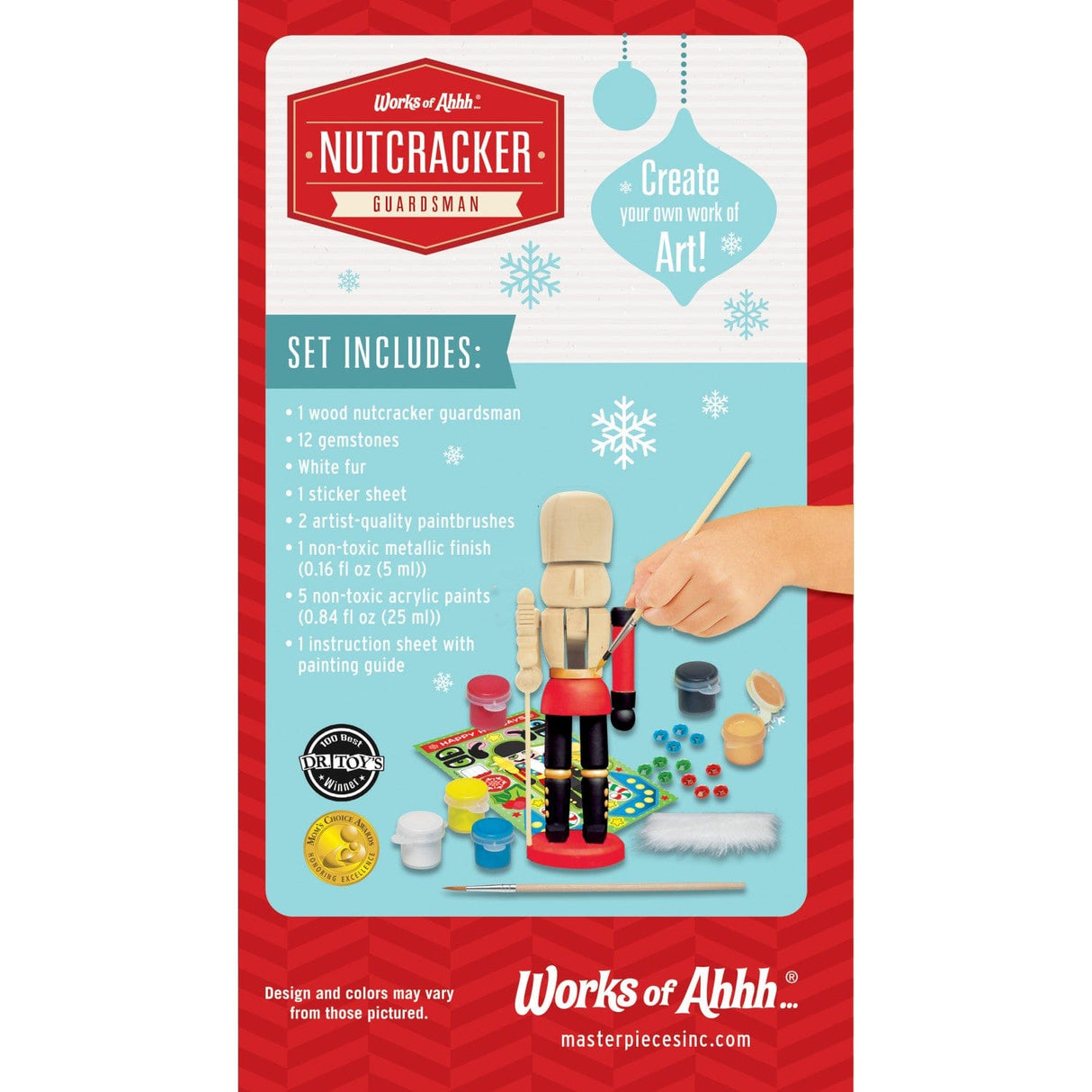 Holiday Craft Kit - Nutcracker Guard Wood Craft & Paint Kit