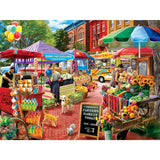 Farmer's Market - Town Square Booths 750 Piece Jigsaw Puzzle