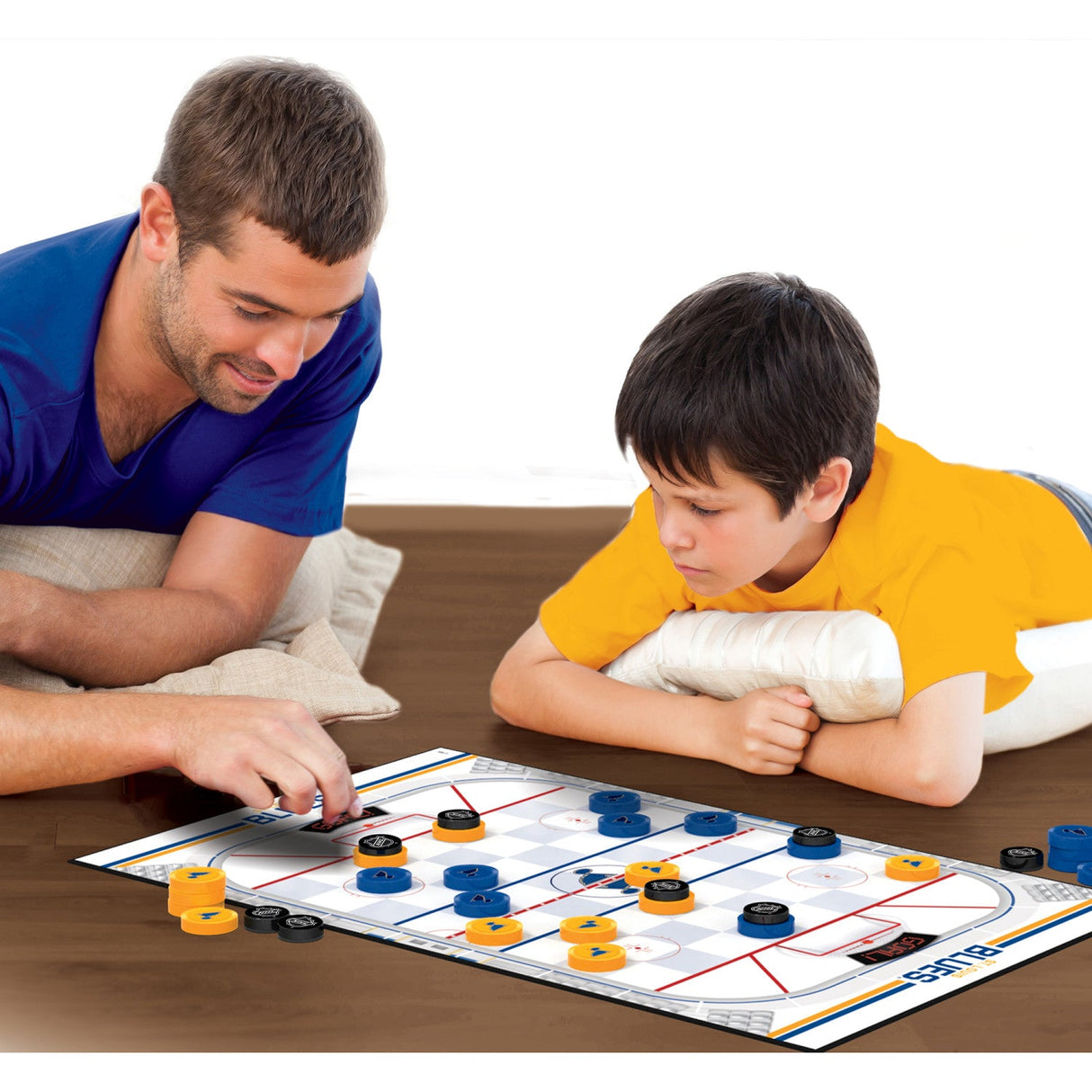 St. Louis Blues Checkers Board Game