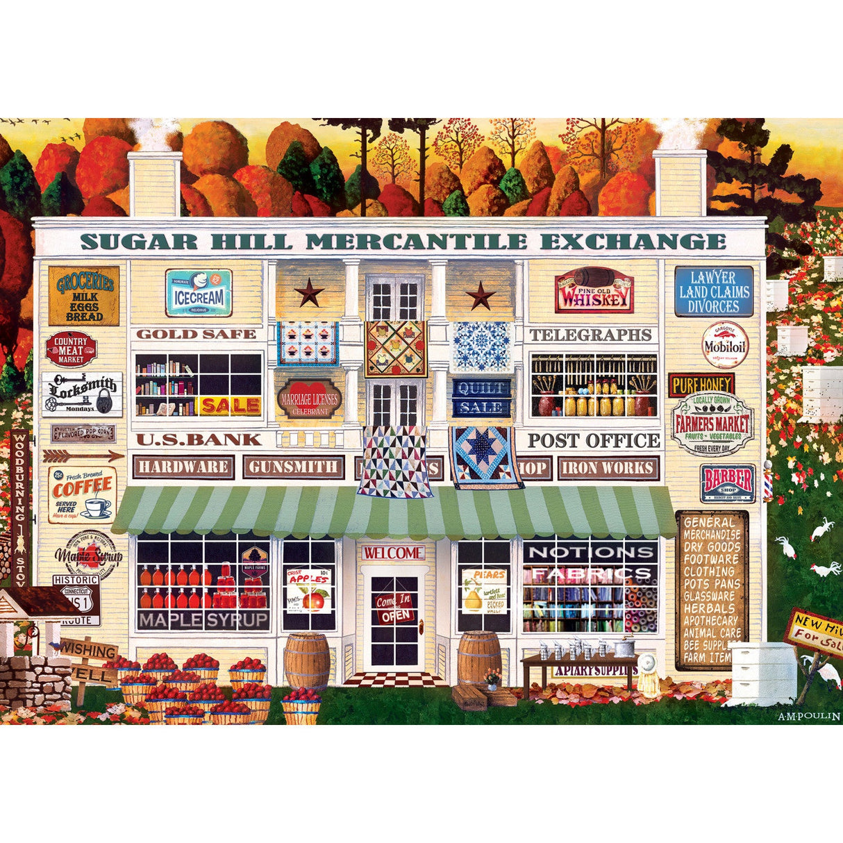 General Store - Sugar Hill Mercantile 1000 Piece Jigsaw Puzzle