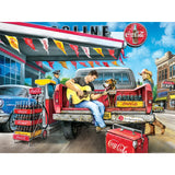 Coca-Cola - A Refreshing Pit Stop 300 Piece EZ Grip Jigsaw Puzzle