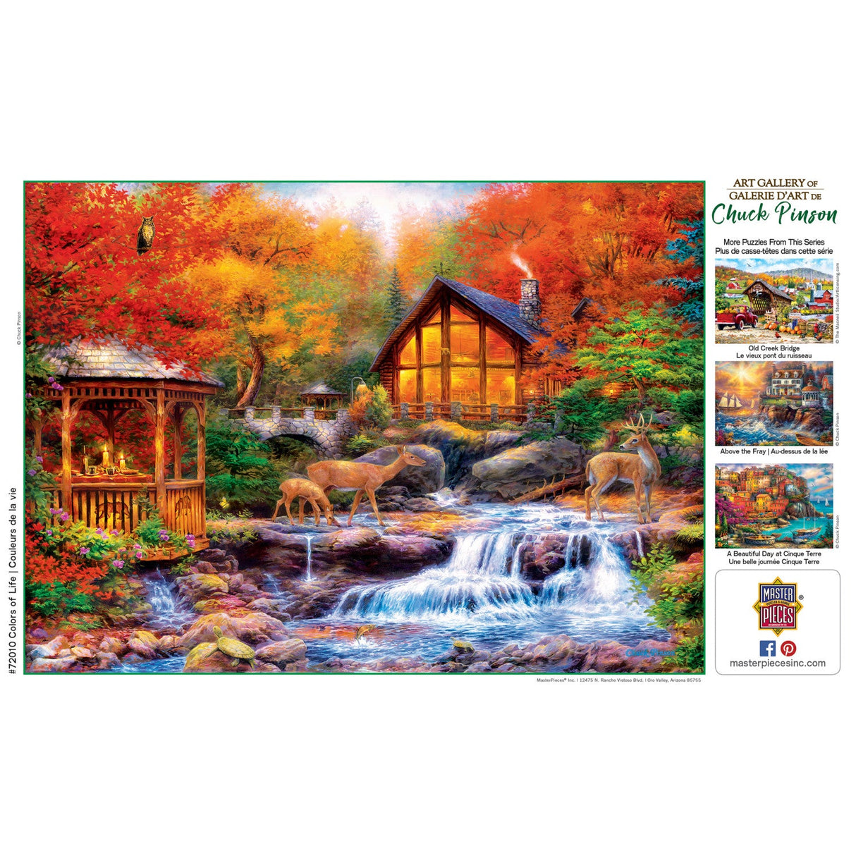 Art Gallery - Colors of Life 1000 Piece Jigsaw Puzzle