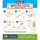 Whirligig Buildable Wood Craft & Paint Kit