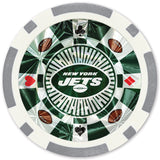 New York Jets 20 Piece Poker Chips