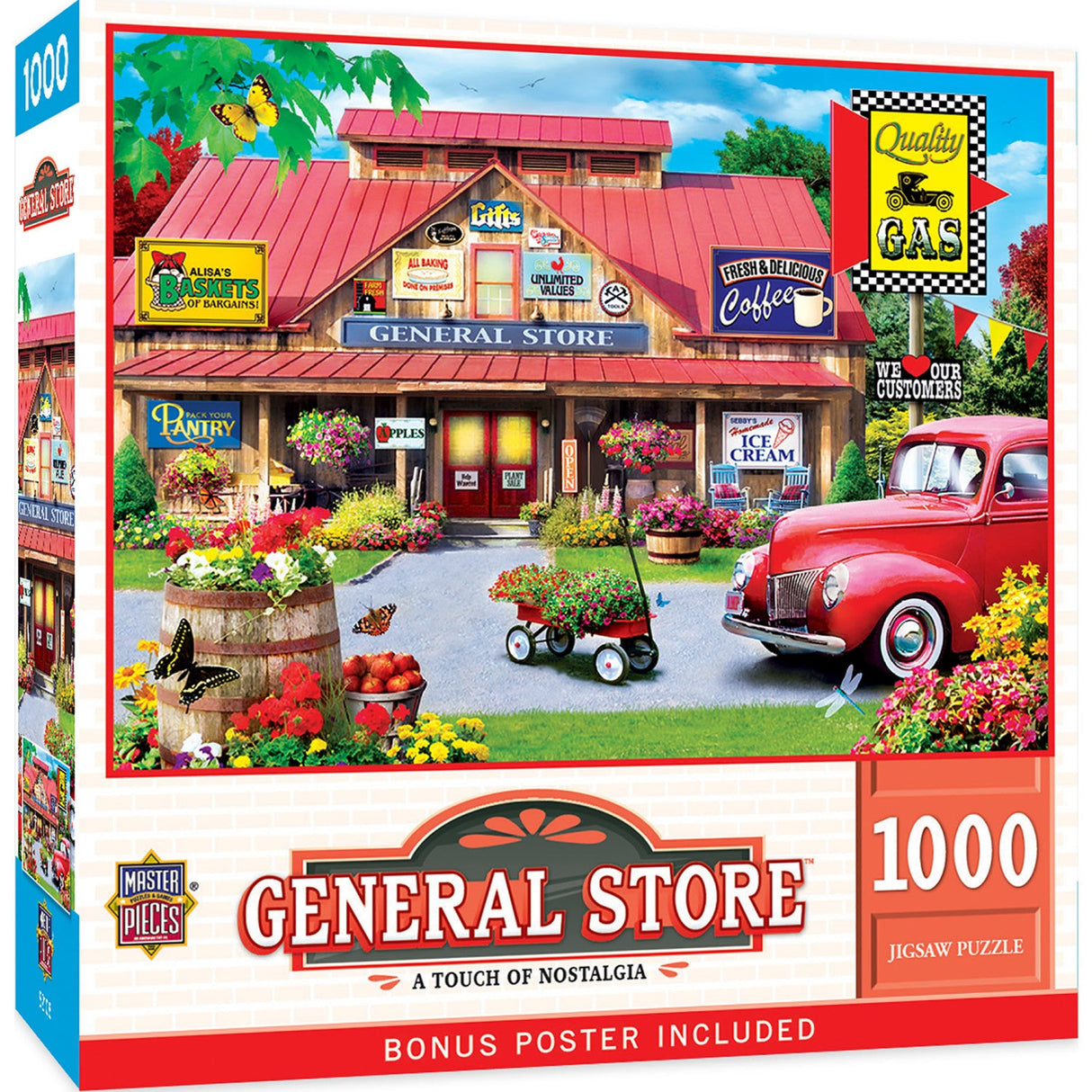 General Store - A Touch of Nostalgia 1000 Piece Jigsaw Puzzle