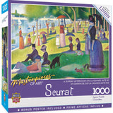 MasterPieces of Art - A Sunday on La Grande Jatte 1000 Piece Jigsaw Puzzle