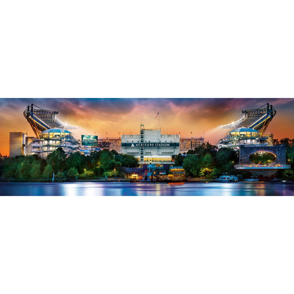 Pittsburgh Steelers - Stadium View 1000 Piece Panoramic Jigsaw Puzzle