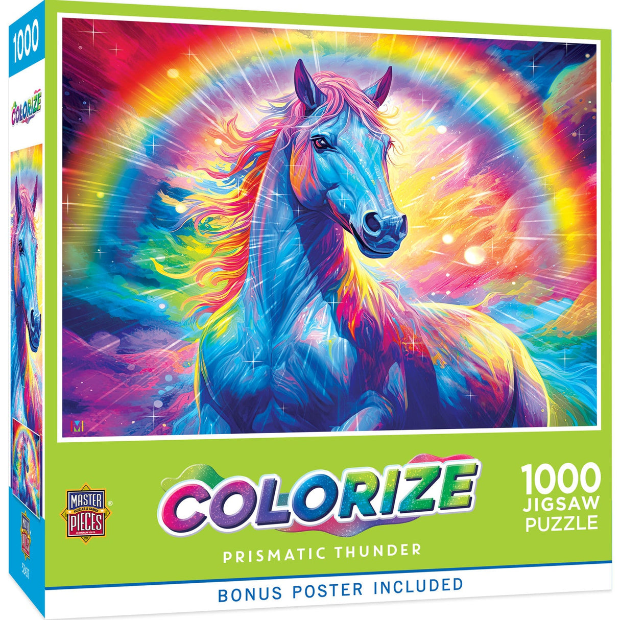 Colorize - Prismatic Thunder 1000 Piece Jigsaw Puzzle