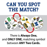 Green Bay Packers Spot It! Card Game