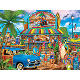 Drive-Ins, Diners & Dives - The Surf Dog Grill 550 Piece Jigsaw Puzzle