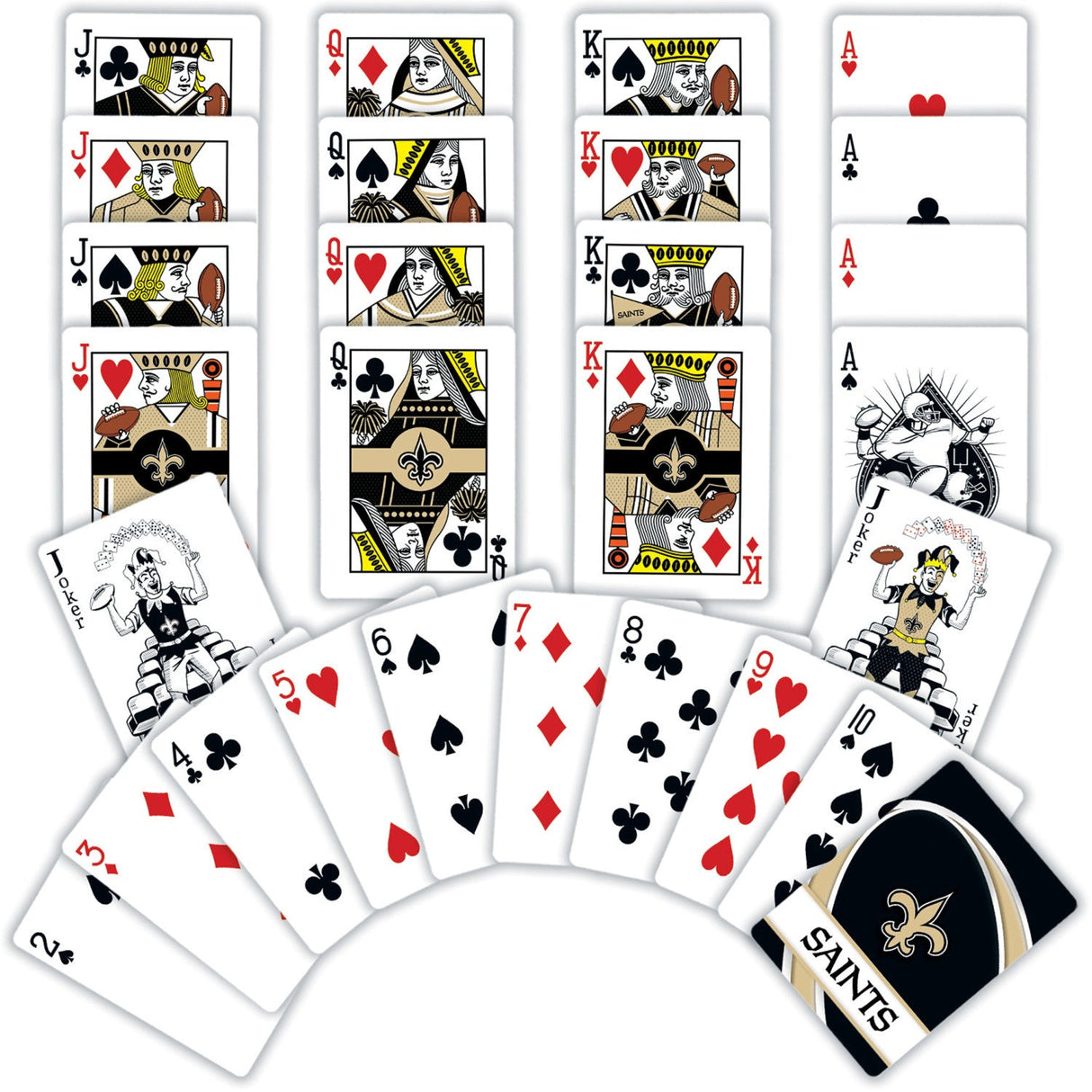 New Orleans Saints Playing Cards - 54 Card Deck