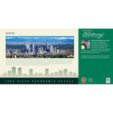 Denver, Colorado 1000 Piece Panoramic Jigsaw Puzzle