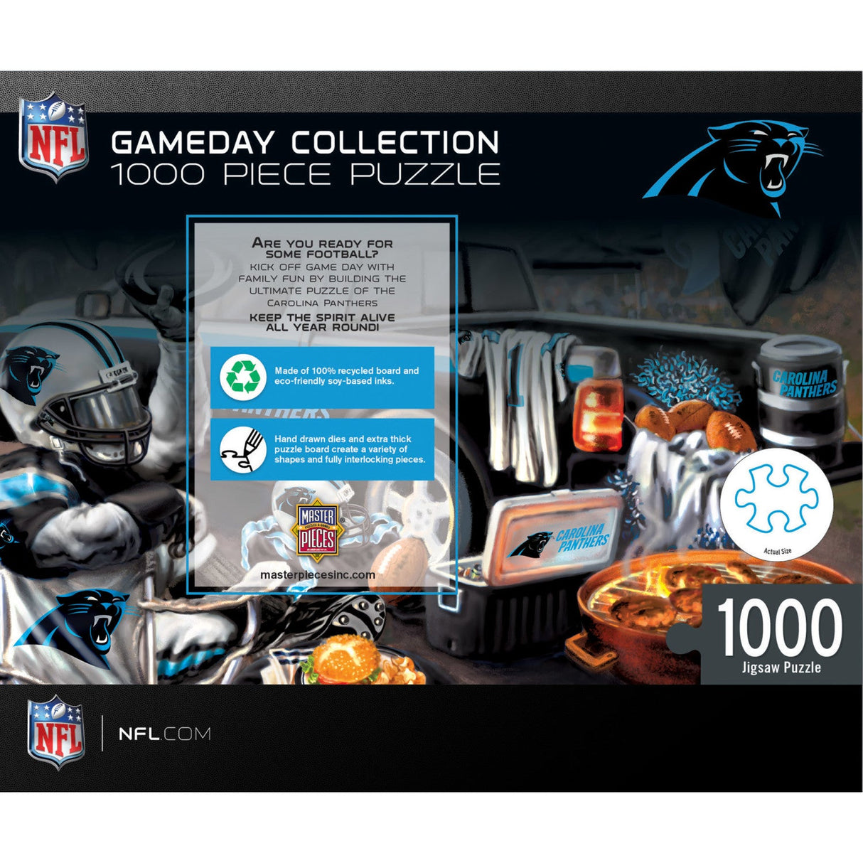 Carolina Panthers - Gameday 1000 Piece Jigsaw Puzzle