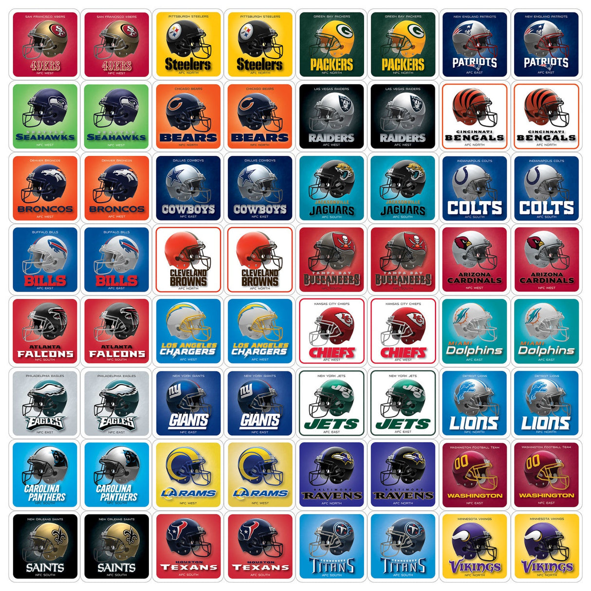 NFL - League Matching Game