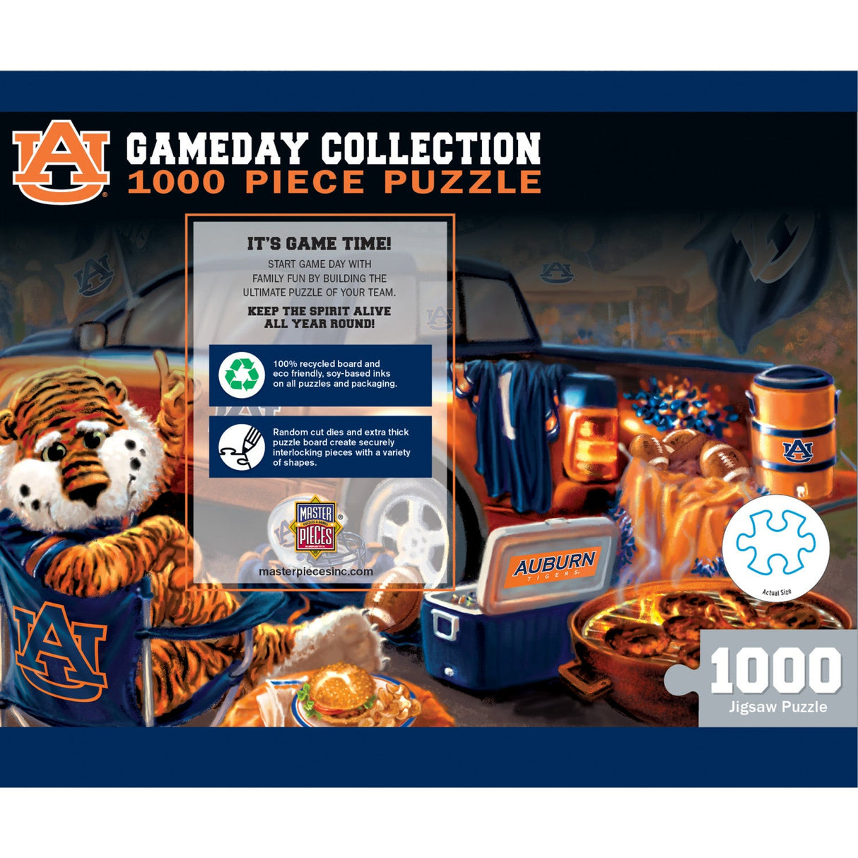 Auburn Tigers - Gameday 1000 Piece Jigsaw Puzzle