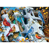 Audubon - Snow Birds 1000 Piece Jigsaw Puzzle