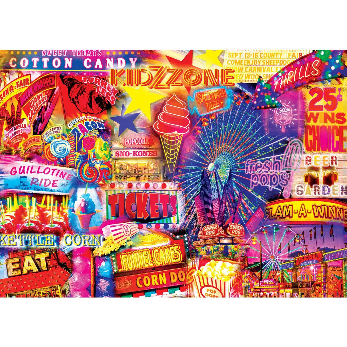 Good Eats - Fairground Nights 500 Piece Jigsaw Puzzle