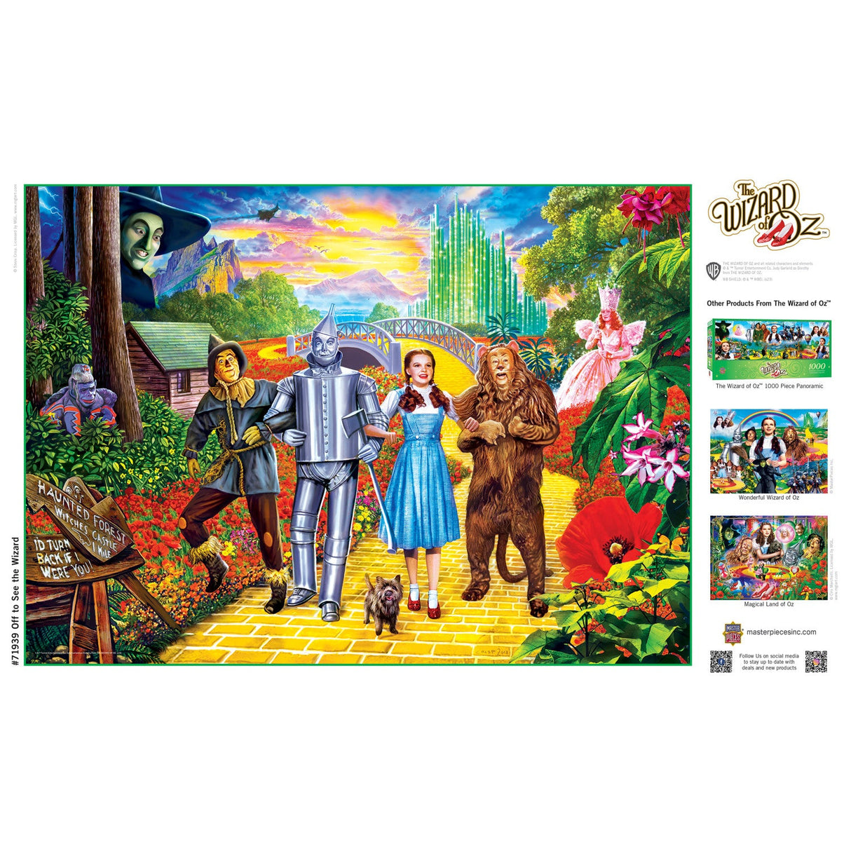 The Wizard of Oz - Off to See the Wizard 1000 Piece Jigsaw Puzzle