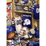 New England Patriots - Locker Room 500 Piece Jigsaw Puzzle