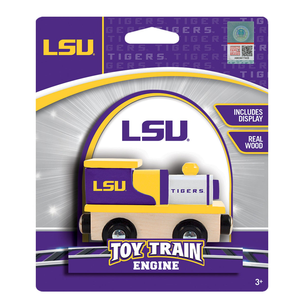 LSU Tigers Toy Train Engine