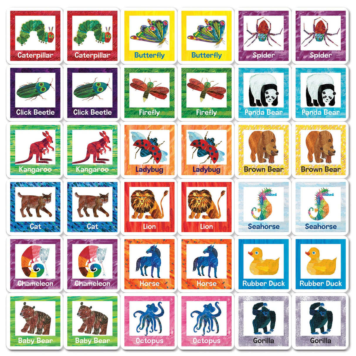 World of Eric Carle Matching Travel Game