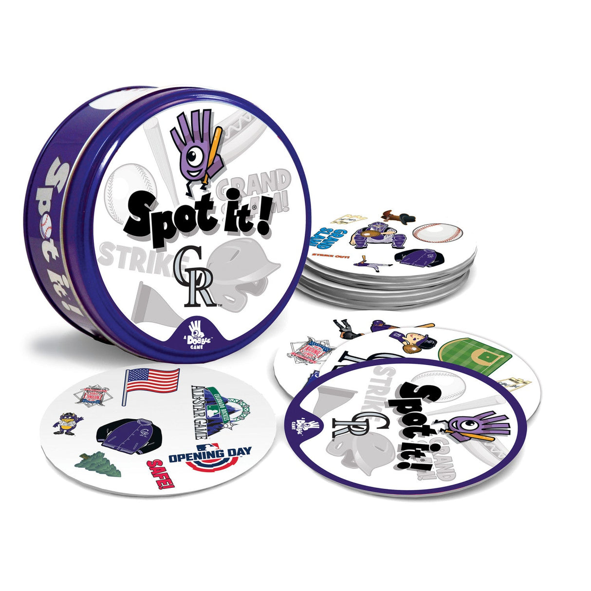 Colorado Rockies Spot It! Card Game