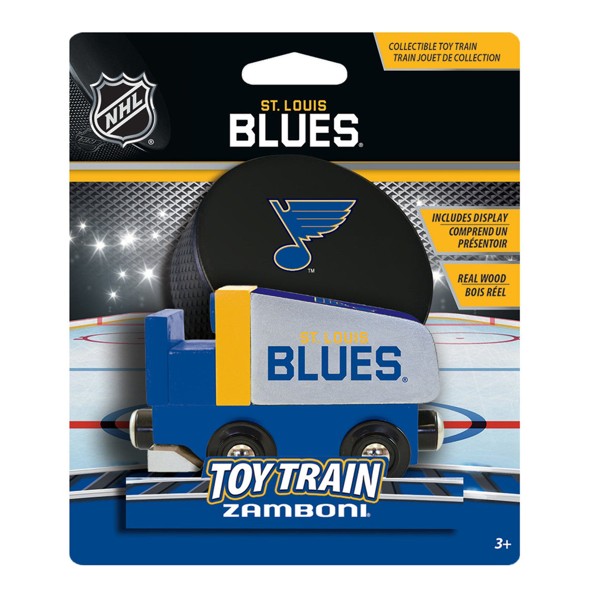 St. Louis Blues Toy Zamboni Train Engine