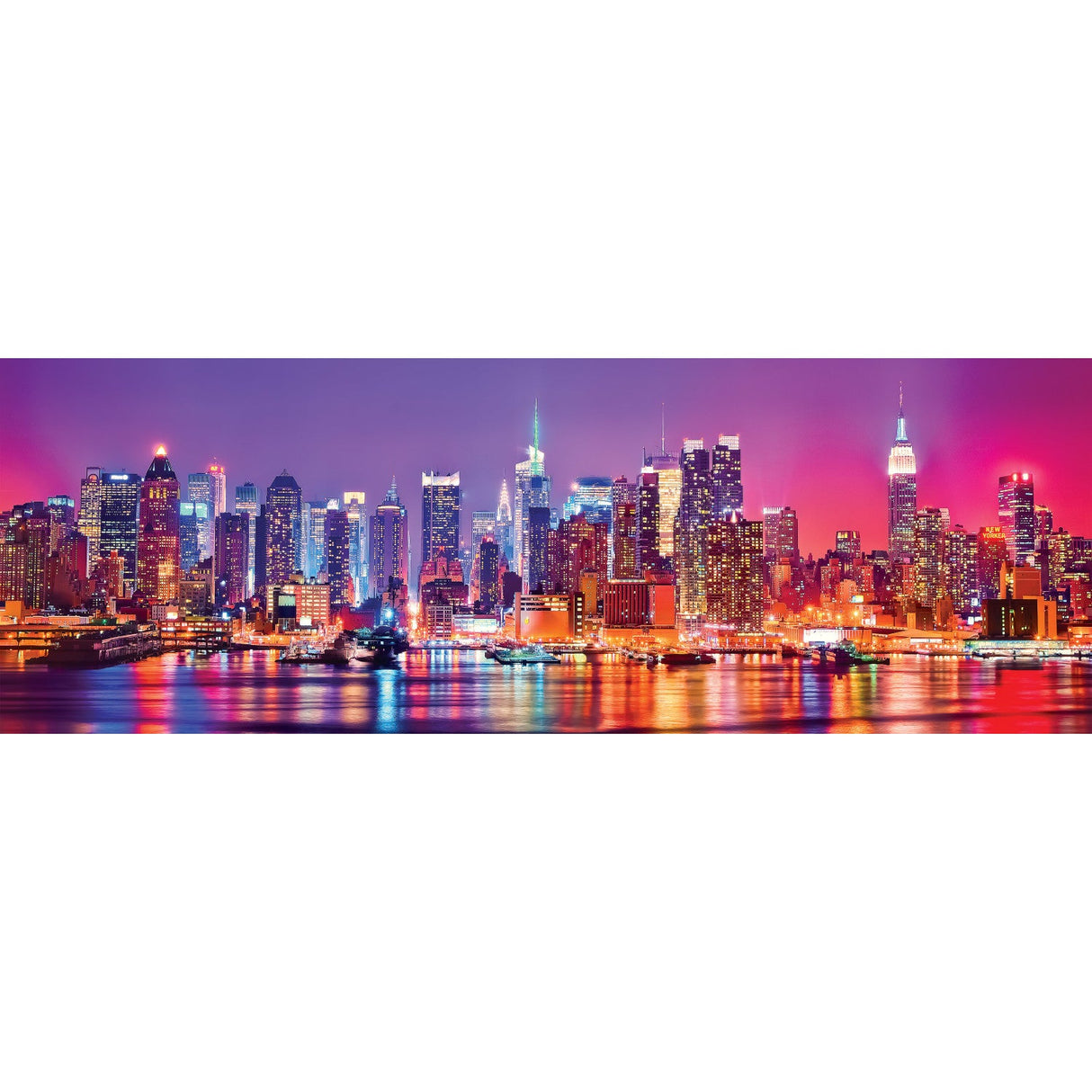 New York City, New York 1000 Piece Panoramic Jigsaw Puzzle