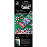 Chicago Blackhawks 100 Piece Poker Chips