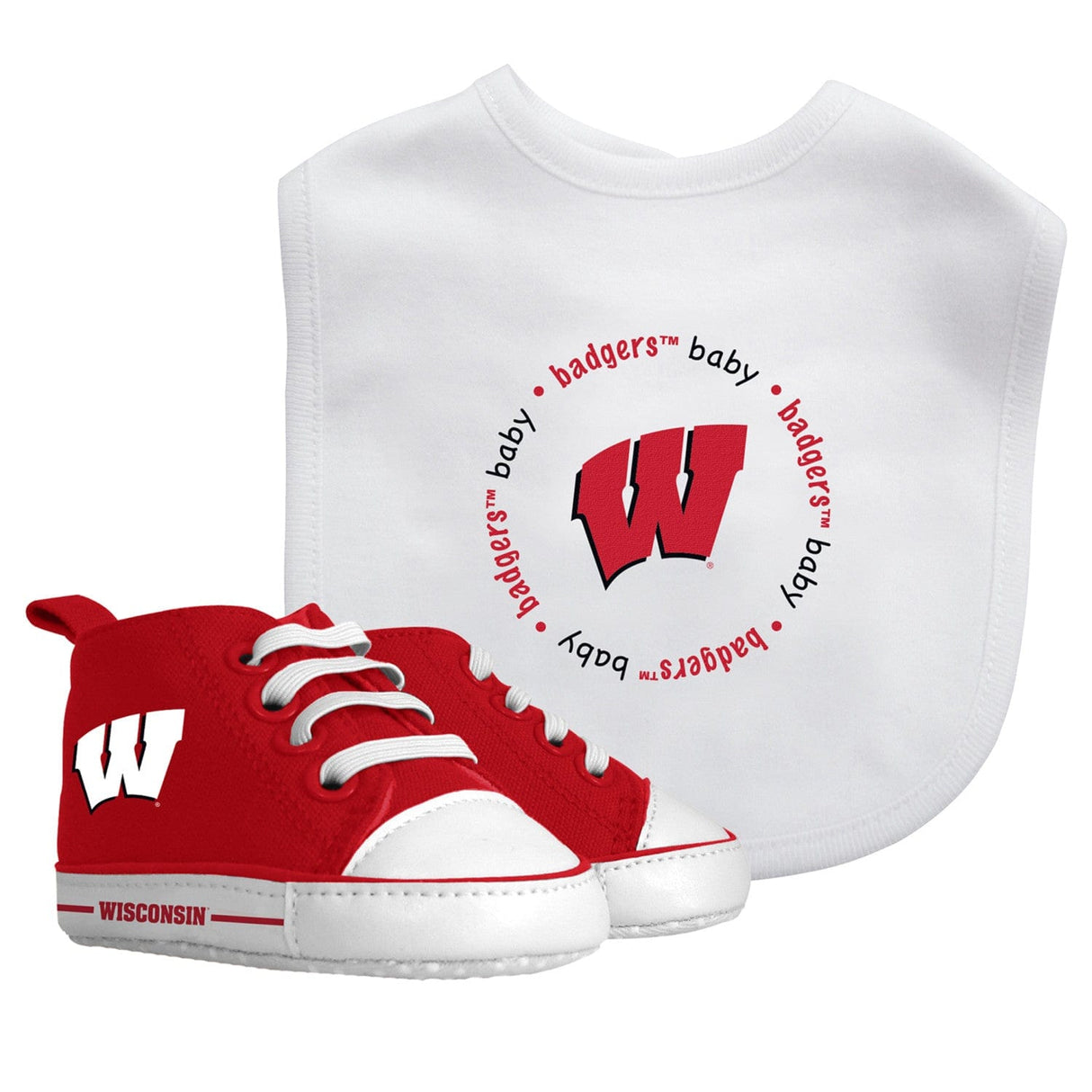 Wisconsin Badgers - 2-Piece Baby Gift Set