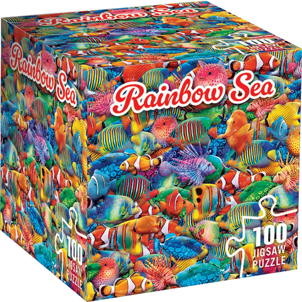 Rainbow Sea 100 Piece Jigsaw Puzzle