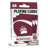 Montana Grizzlies Playing Cards - 54 Card Deck