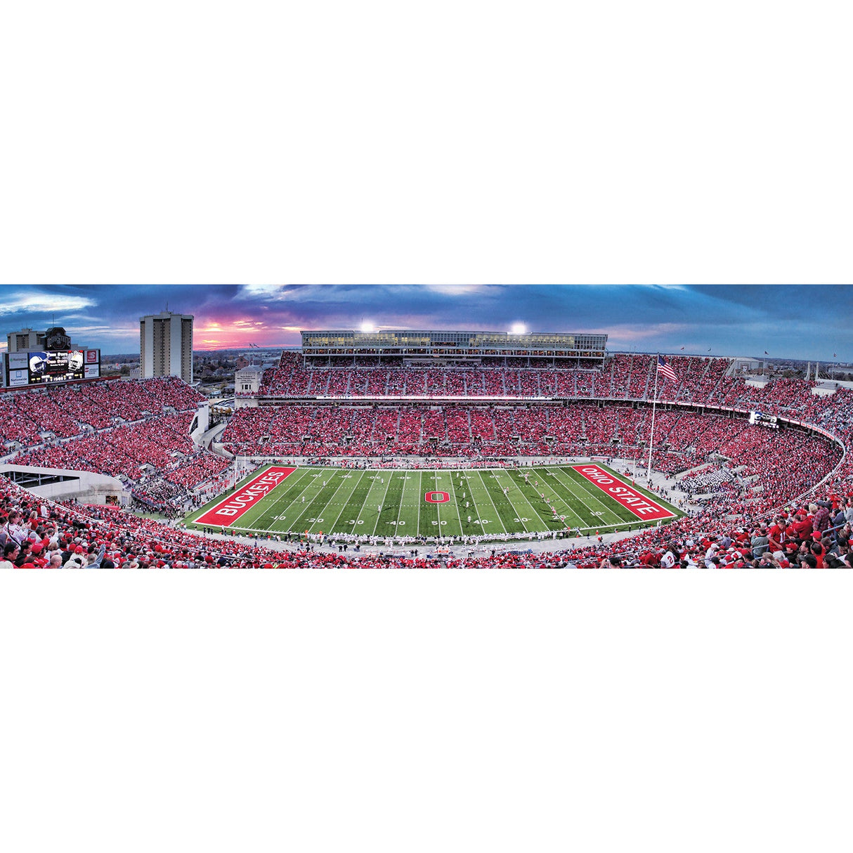 Ohio State Buckeyes - 1000 Piece Panoramic Jigsaw Puzzle