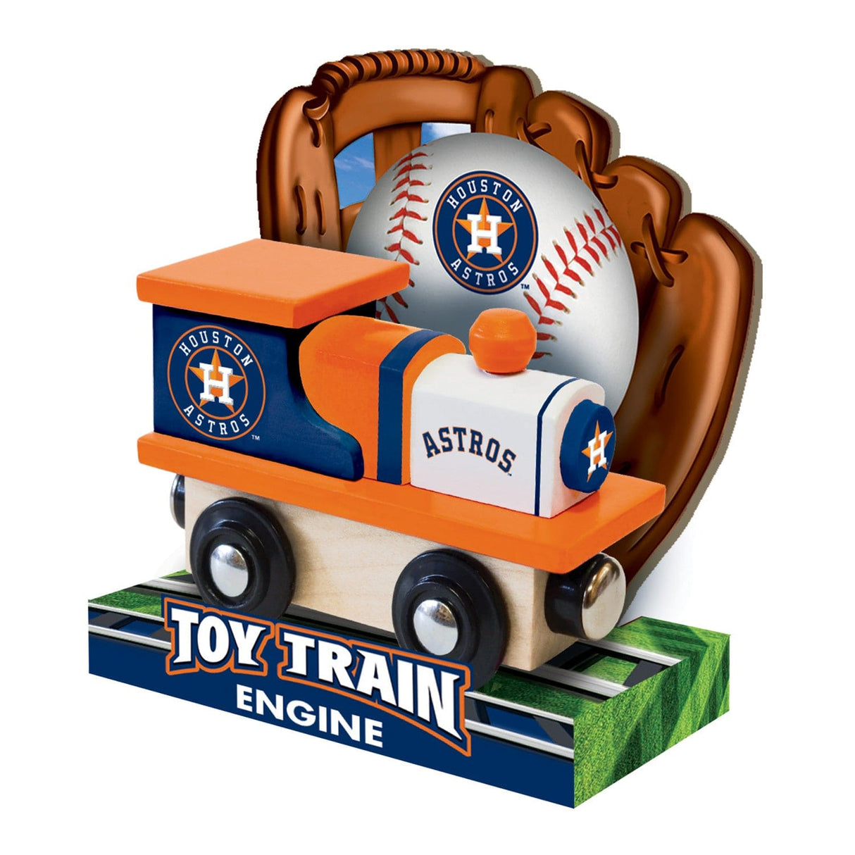 Houston Astros Toy Train Engine