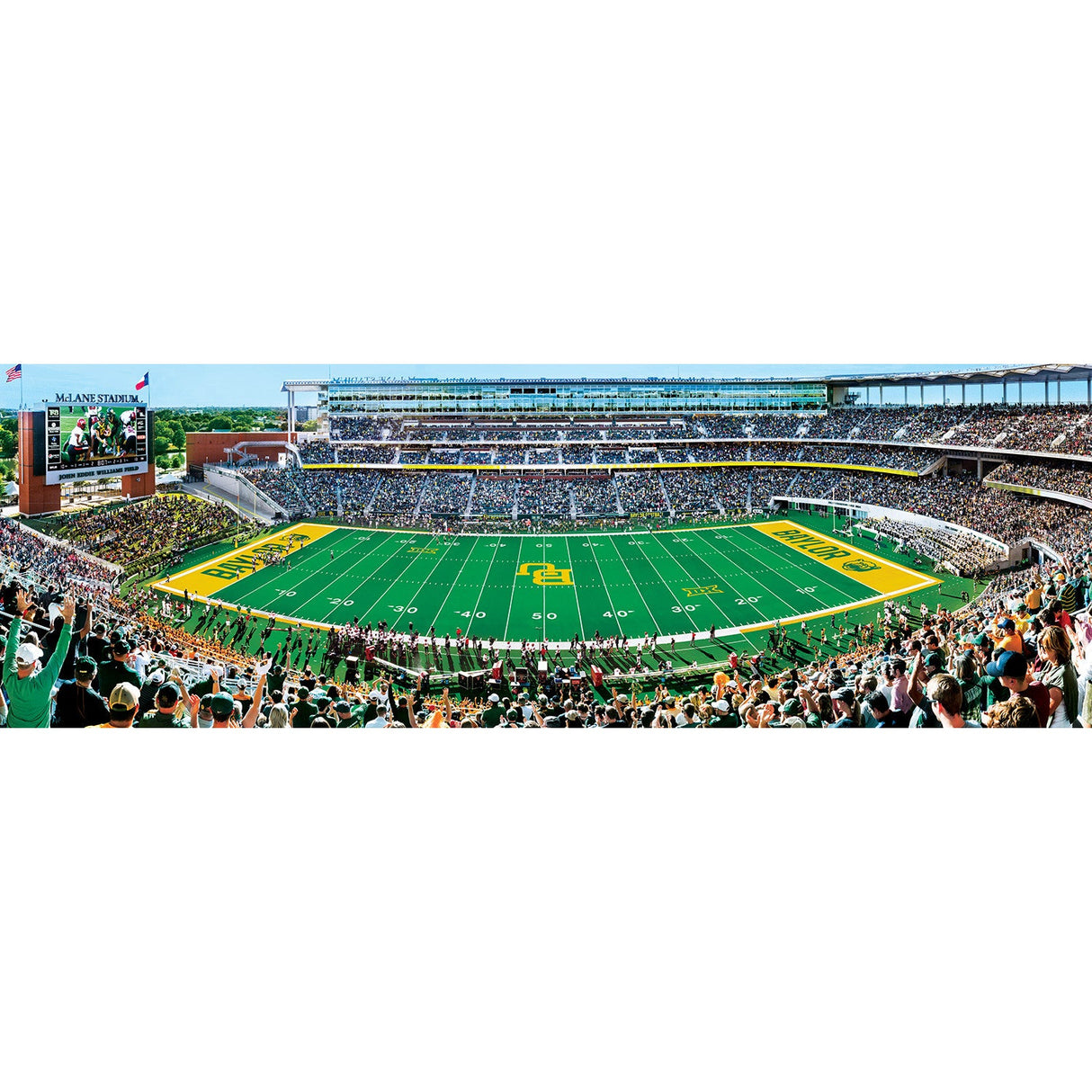 Baylor Bears - 1000 Piece Panoramic Jigsaw Puzzle