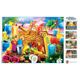 Paradise Beach - Picnic on the Beach 550 Piece Jigsaw Puzzle