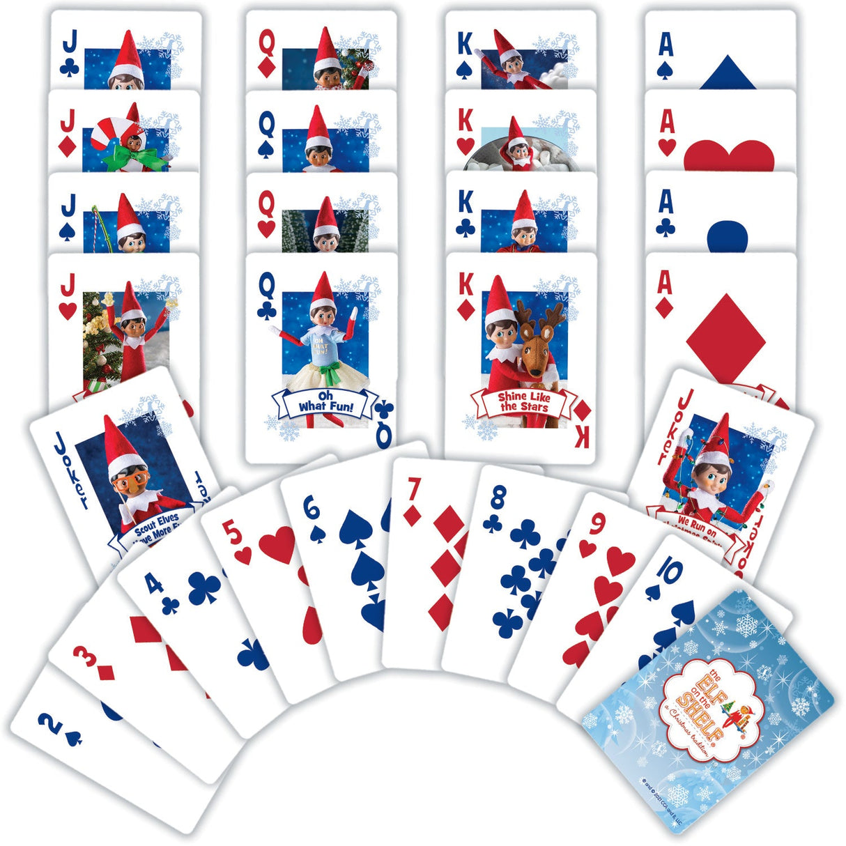 Elf on the Shelf Jumbo Playing Cards