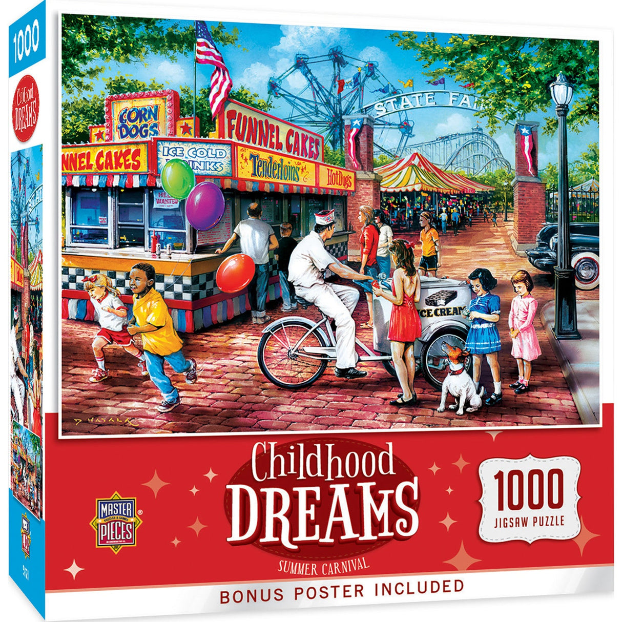 Childhood Dreams - Summer Carnival 1000 Piece Jigsaw Puzzle