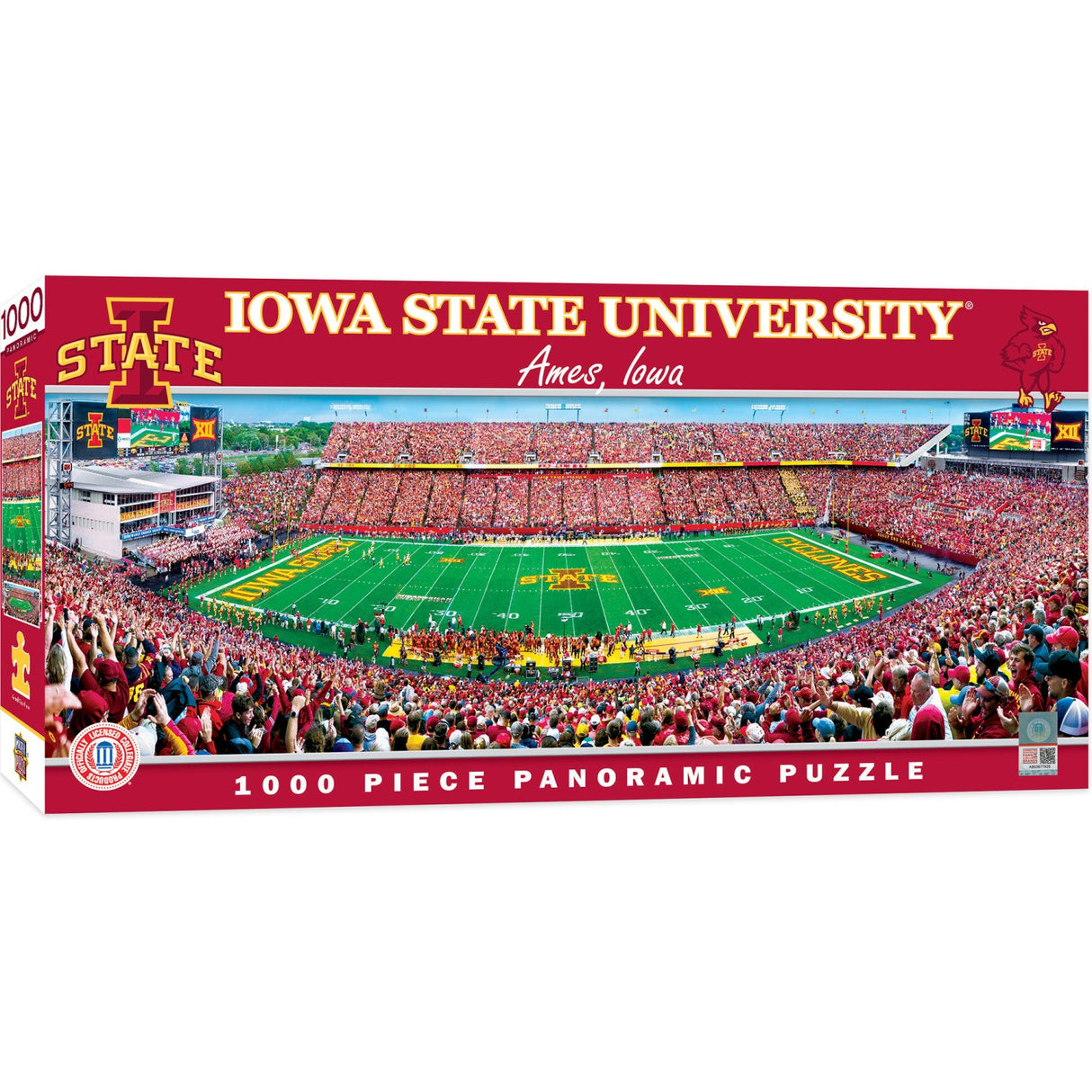 Iowa State Cyclones - 1000 Piece Panoramic Jigsaw Puzzle